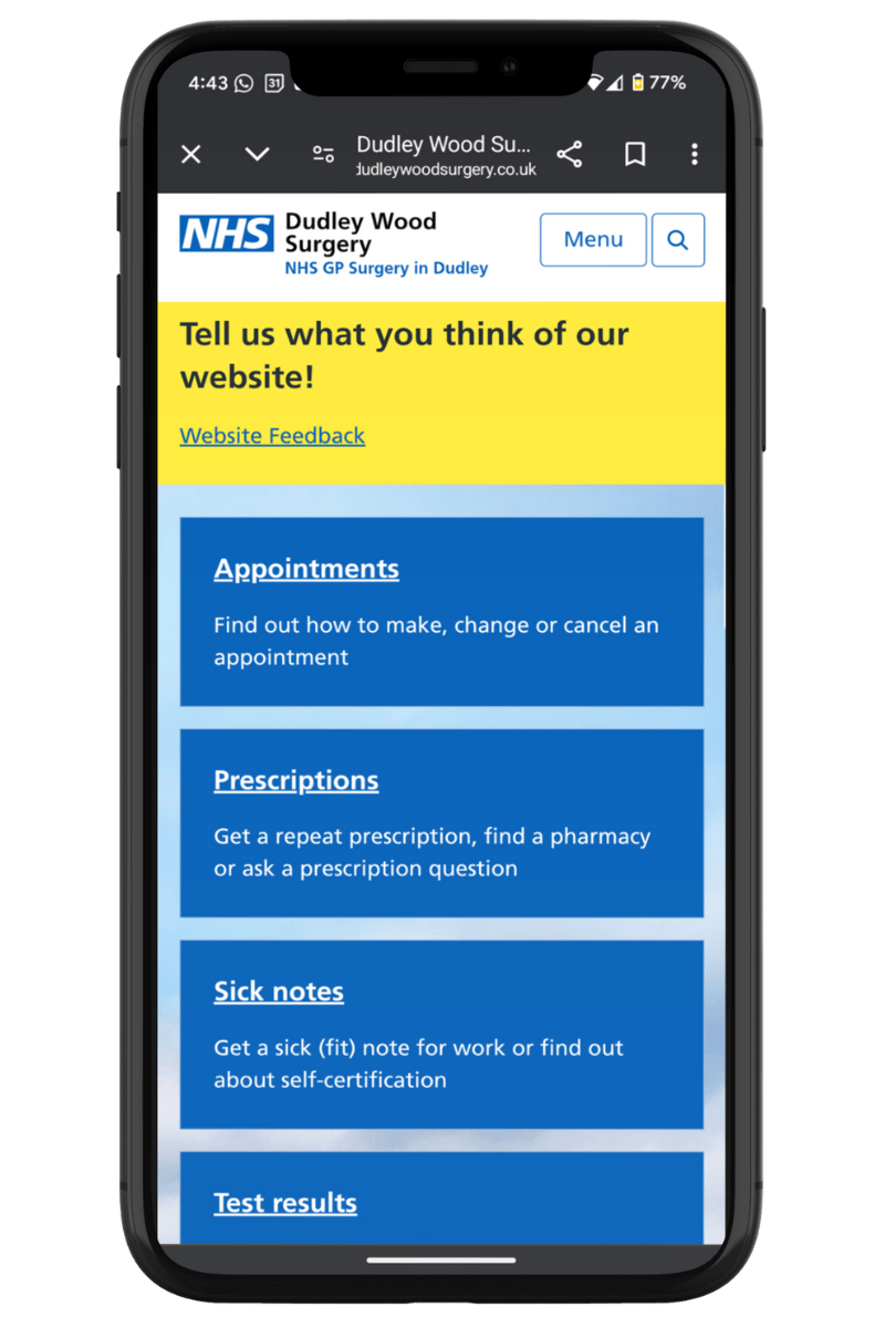 case study nhs