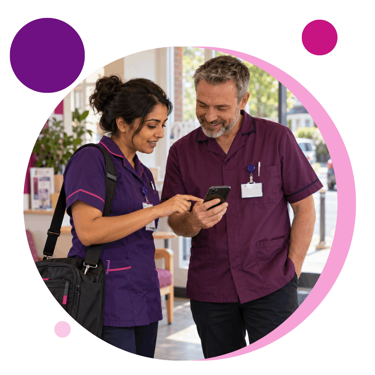 NHS staff engagement